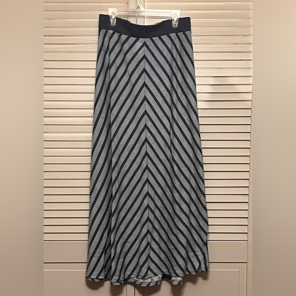 Lane Bryant Chevron Pattern Maxi Skirt